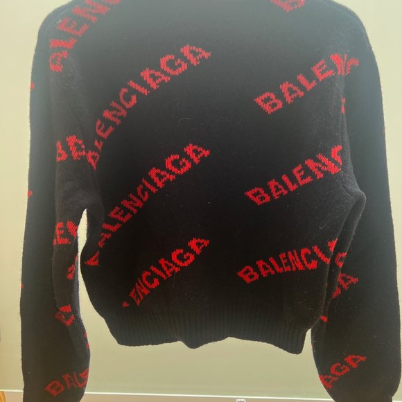 Balenciaga Wool Pullover Sweater Size Small - Picture 2 of 2